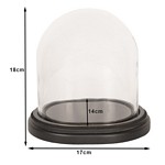 PROWANSALSKA TACA Z KLOSZEM Country Style Black Clayre & Eef